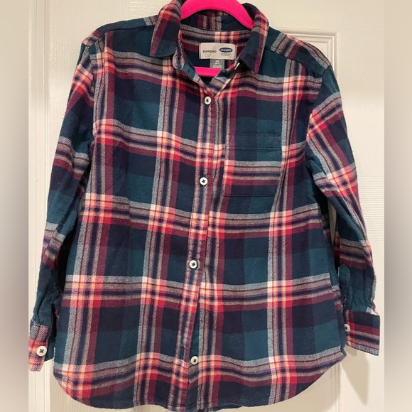 Old Navy Girls “Boyfriend” Shirt - Picture 1 of 3